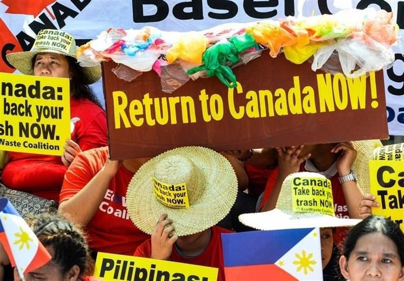 فیلیپین زباله های کانادا را برمی گرداند