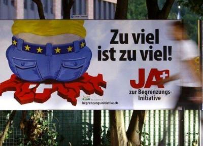 سوئیسی ها درباره خاتمه دادن به رفت و آمد آزادانه به اتحادیه اروپا تصمیم می گیرند
