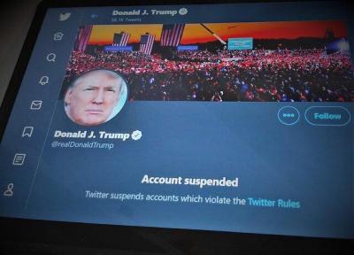 ترامپ پس از ترک کاخ سفید دیگر مجاز به فعالیت در توییتر نیست