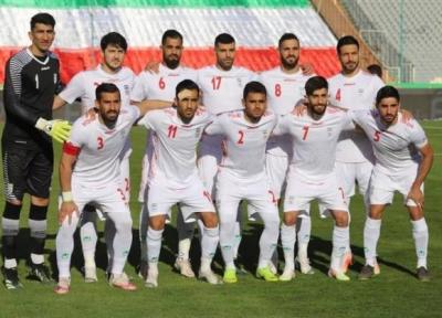 سقوط تیم ملی فوتبال ایران