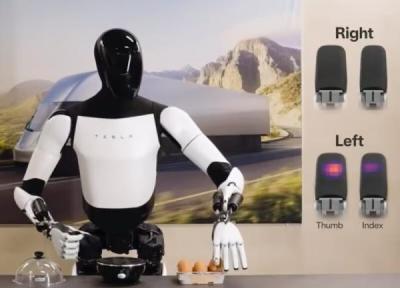 پایکوبی شگفت انگیز ربات نو تسلا، شبیه ایلان ماسک می پایکوبید!
